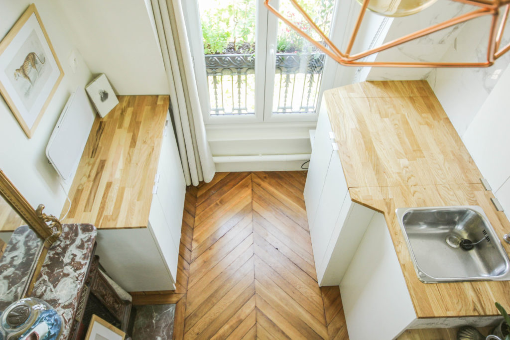 A parisian maid's room full renovation - Un chambre de service totalement rénovée et aménagée de façon incroyable