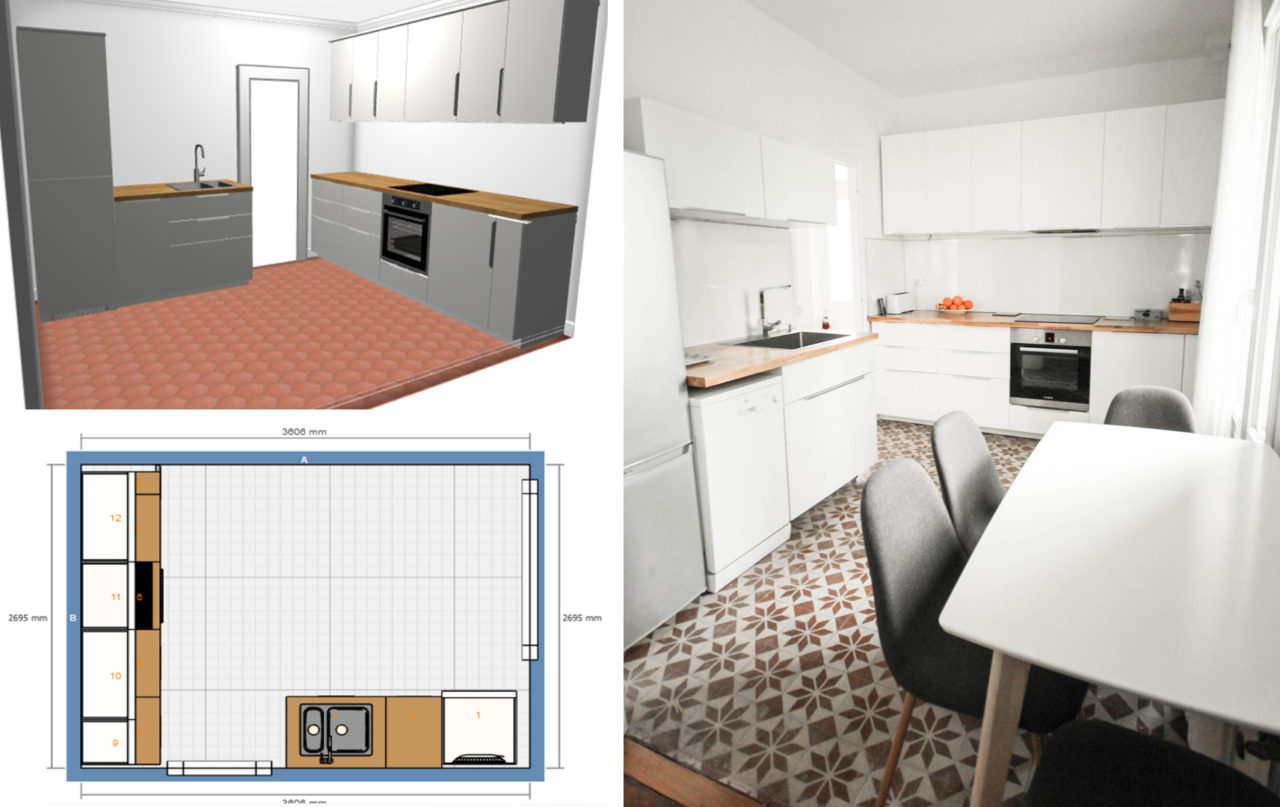 Comment créer un plan de cuisine Ikea grace à l'outil de conception 3D - facile et sans stress - pour ensuite tout se faire livrer à la maison