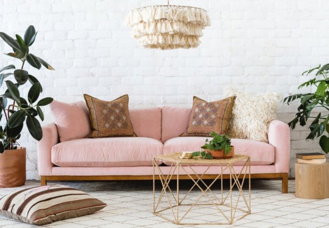 Tendance couleurs : le rose nude en décoration