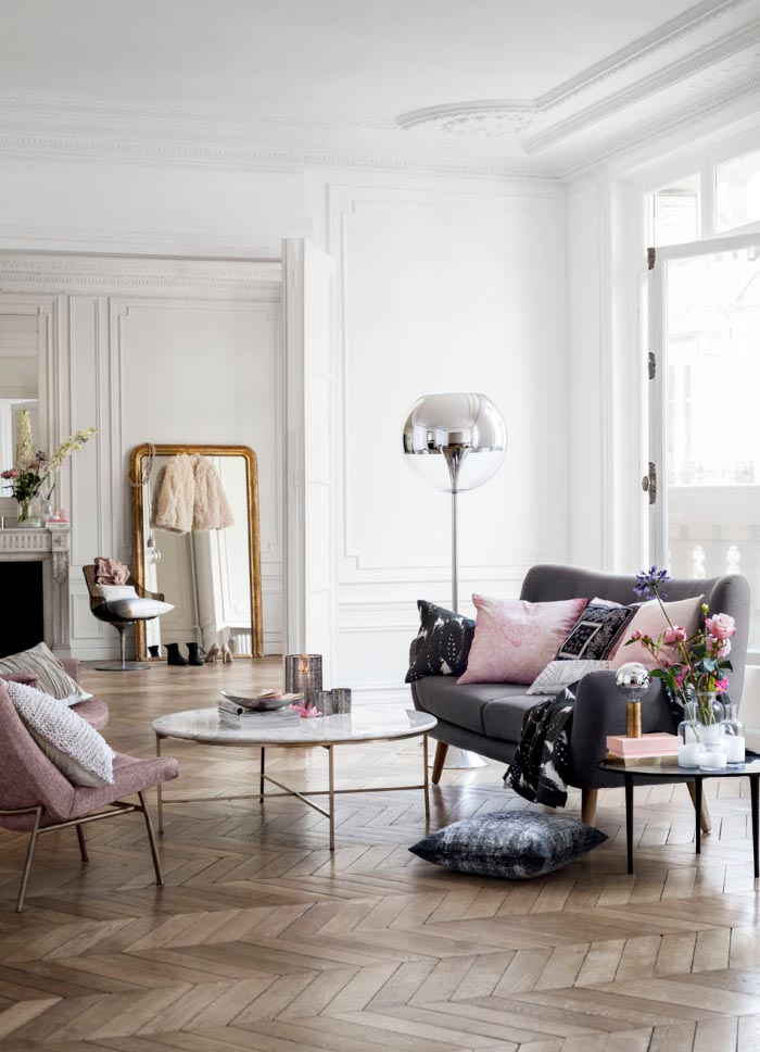 le rose nude par petites touches endécoration intérieure : ajouter des fauteuils, coussins ou objets pour ajouter une touche de douceur à votre intérieur